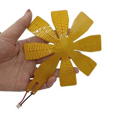 Color amarillo flexible infrarrojo del cojín de calefacción de la calefacción rápida multifuncional