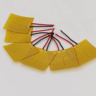 material del Polyimide del elemento de calefacción de la película fina de 100×150m m pi para el tanque de aceite Shell inferior