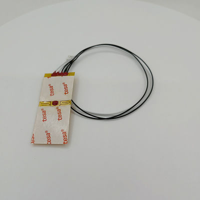 Película de la calefacción de Constant Temperature pi, color amarillo de Kapton de los calentadores flexibles del Polyimide