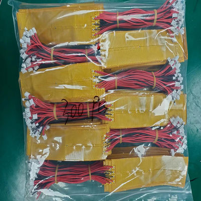 Calentador flexible de encargo eléctrico, grueso del elemento de calefacción de la película fina del Polyimide 0.1m m
