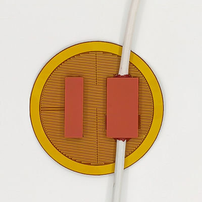 Elemento de calefacción fino del Polyimide del color amarillo para el instrumento médico