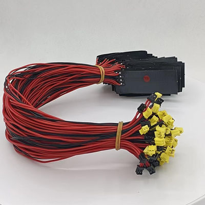Película eléctrica de encargo de la calefacción del Polyimide con color negro amarillo