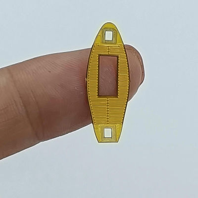Polyimide multiusos Heater Element, pequeño cojín de calefacción 12v con color negro amarillo