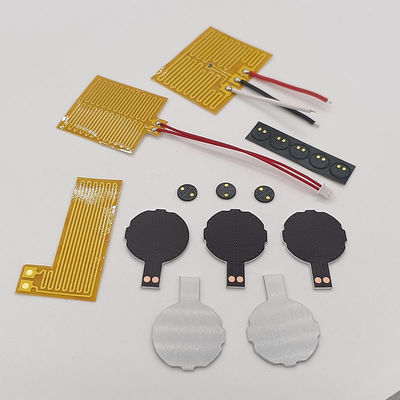Constant Temperature Custom Polyimide Heater, película Heater For Beauty Massager del pi