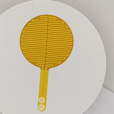 Calentador de la hoja del Polyimide de la forma redonda, Heater For Leg Massager flexible de encargo
