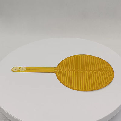 Calentador de la hoja del Polyimide de la forma redonda, Heater For Leg Massager flexible de encargo
