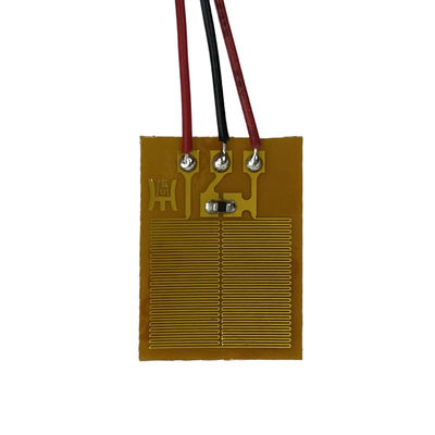Elemento de calefacción flexible de la película del Polyimide 12V 20 ohmios de grueso 0.3m m