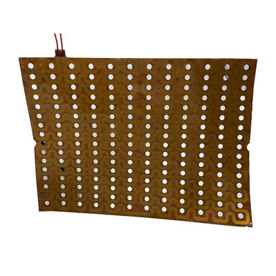 elemento de calefacción flexible de 40 - 260 del grado calentadores flexibles del Polyimide para la maquinaria médica