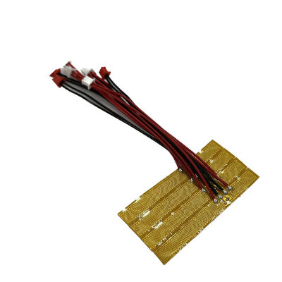 0.01 KG Temperatura de bloqueo de almohadilla de calefacción flexible con componentes de núcleo de cobre de poliamida