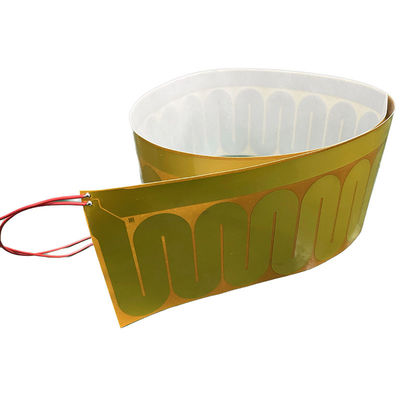 1.5VAC-500VAC Calentador de película Pi flexible 0.1mm-1mm Apoyo de espesor personalizado