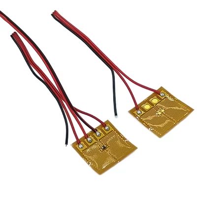Calentador de película flexible personalizado Tratamiento de superficie de oxidación Calentadores flexibles de poliimida