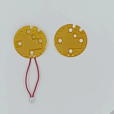 Tamaño personalizado Polyimide El grosor del elemento de calefacción 0.1mm-1mm Durable Durable