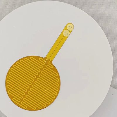Calentador flexible con elemento de calefacción de cobre perfecto para aplicaciones industriales de calefacción
