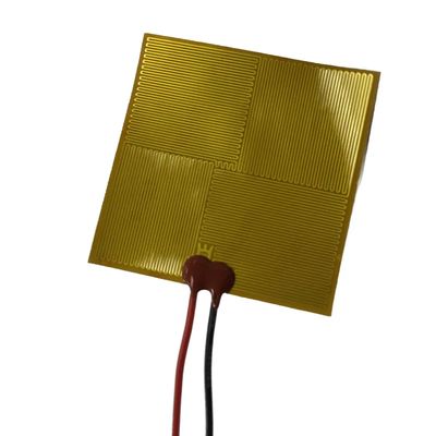 Película de calefacción eléctrica fina flexible para objetos calentados personalizada 0.1mm ~ 0.3mm