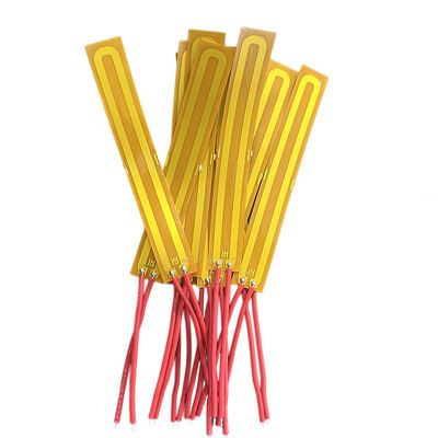 Elementos de calefacción PI personalizados Calentador de película fina grabado en papel para dispositivos de belleza