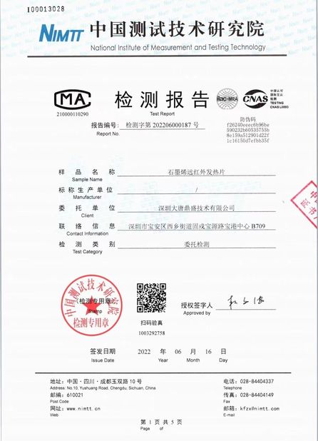 China Shenzhen Datang Dingsheng Technology Co., Ltd. certificaciones